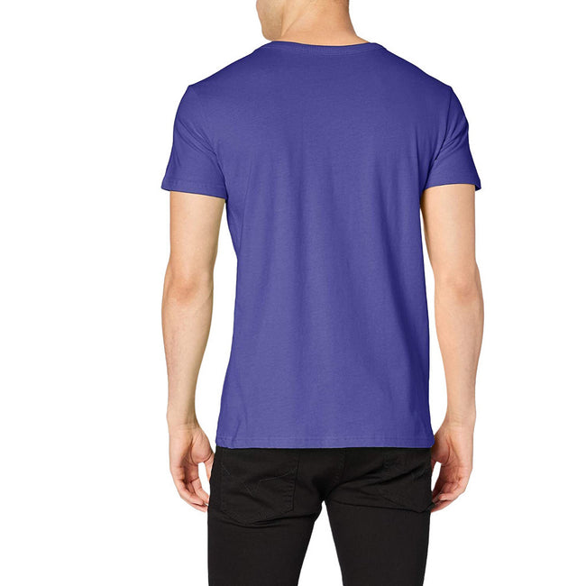 Deep Lilac - Side - Stedman Mens Stars Ben Crew Neck Tee