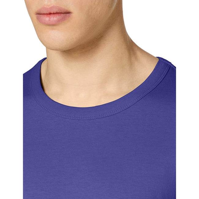 Deep Lilac - Lifestyle - Stedman Mens Stars Ben Crew Neck Tee