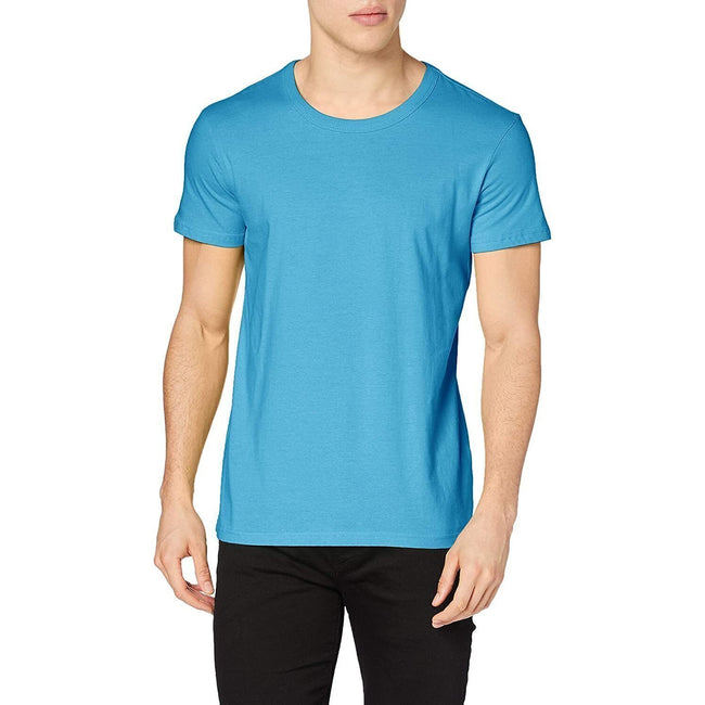 Hawaii Blue - Back - Stedman Mens Stars Ben Crew Neck Tee