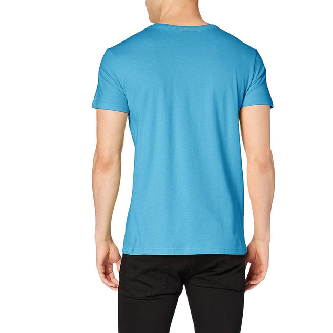 Hawaii Blue - Side - Stedman Mens Stars Ben Crew Neck Tee