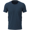 Navy - Front - Stedman Stars Mens Clive Crew Neck Tee