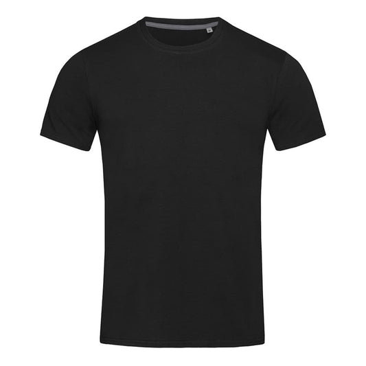 Black Opal - Front - Stedman Stars Mens Clive Crew Neck Tee