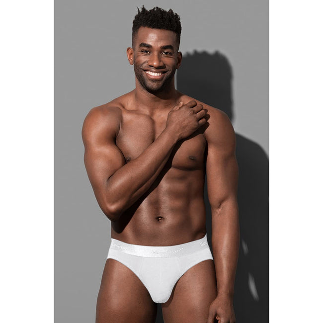White - Back - Stedman Mens Dexter Briefs