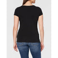 Black Opal - Side - Stedman Womens-Ladies Claire Crew Neck Tee
