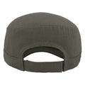 Olive - Back - Atlantis Tank Brushed Cotton Military Cap (Pack of 2)
