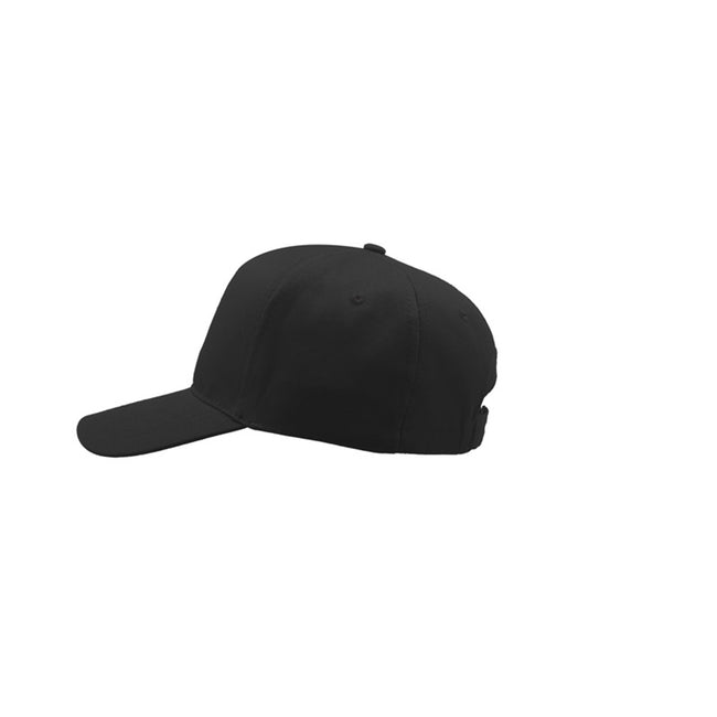 Black - Pack Shot - Atlantis Start 5 Panel Cap (Pack of 2)