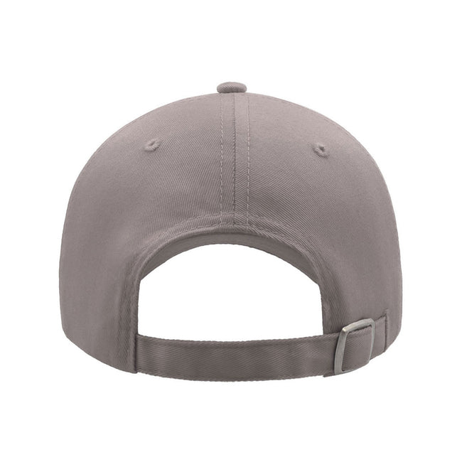 Light Grey - Side - Atlantis Sport Sandwich 6 Panel Baseball Cap (Pack of 2)