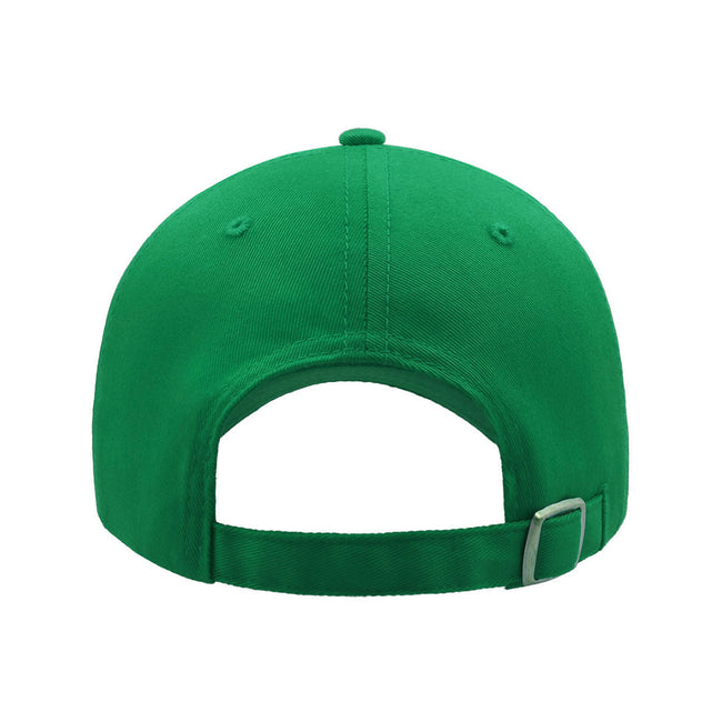 Green - Side - Atlantis Sport Sandwich 6 Panel Baseball Cap (Pack of 2)