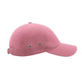 Pink - Lifestyle - Atlantis Action 6 Panel Chino Baseball Cap (Pack of 2)