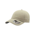 Stone - Side - Atlantis Action 6 Panel Chino Baseball Cap (Pack of 2)
