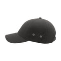 Dark Grey - Pack Shot - Atlantis Action 6 Panel Chino Baseball Cap (Pack of 2)