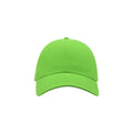Green - Front - Atlantis Action 6 Panel Chino Baseball Cap (Pack of 2)