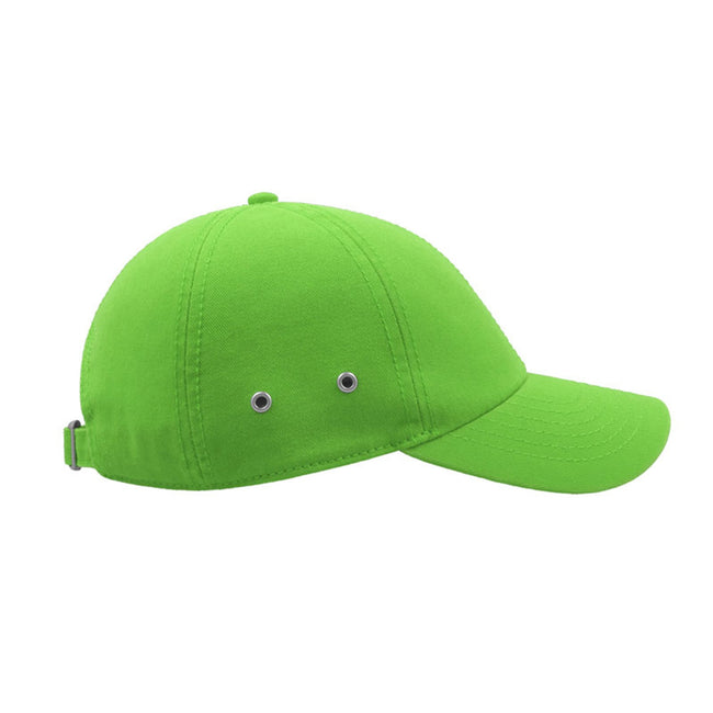 Green - Lifestyle - Atlantis Action 6 Panel Chino Baseball Cap (Pack of 2)