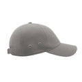 Grey - Lifestyle - Atlantis Action 6 Panel Chino Baseball Cap (Pack of 2)
