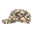 Camo Khaki - Side - Atlantis Chino Cotton Uniform Military Cap (Pack Of 2)