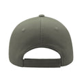 Light Grey - Side - Atlantis Liberty Five Heavy Brush Cotton 5 Panel Cap (Pack Of 2)