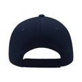 Navy - Side - Atlantis Liberty Five Heavy Brush Cotton 5 Panel Cap (Pack Of 2)