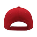 Red - Lifestyle - Atlantis Liberty Five Heavy Brush Cotton 5 Panel Cap (Pack Of 2)