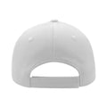White - Side - Atlantis Liberty Five Heavy Brush Cotton 5 Panel Cap (Pack Of 2)