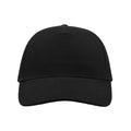 Black - Back - Atlantis Liberty Five Heavy Brush Cotton 5 Panel Cap (Pack Of 2)
