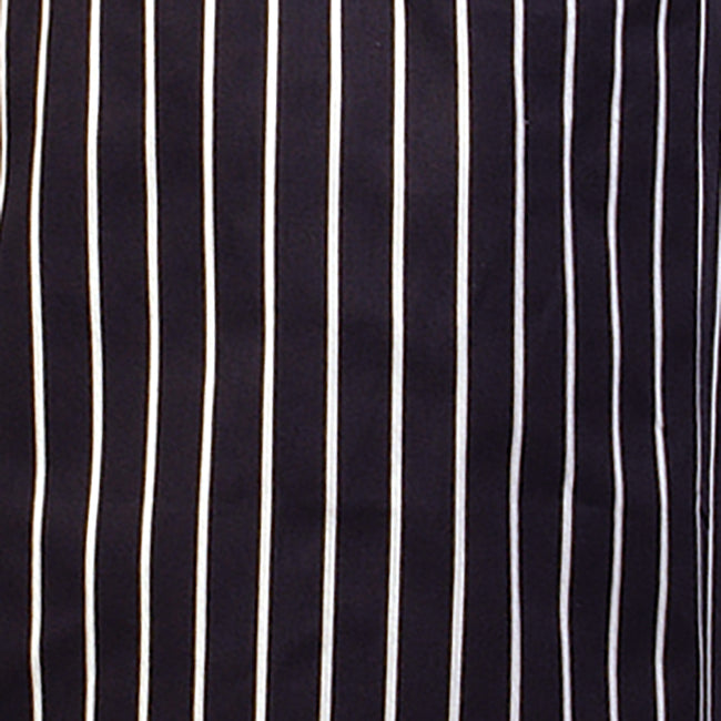 Navy-White - Back - BonChef Butcher Full Length Apron (Pack of 2)