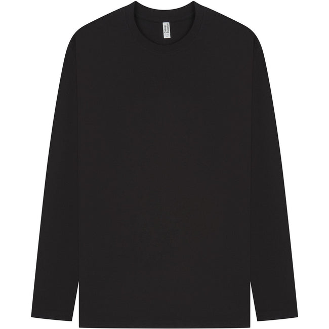 Black - Front - Casual Classic Mens Performance T-Shirt