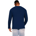 Navy - Side - Casual Classic Mens Performance T-Shirt