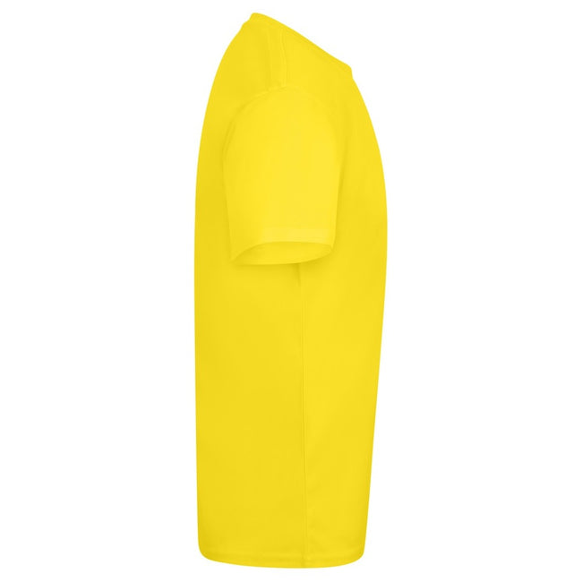 Cyber Yellow - Side - Casual Classics Mens Original Tech T-Shirt