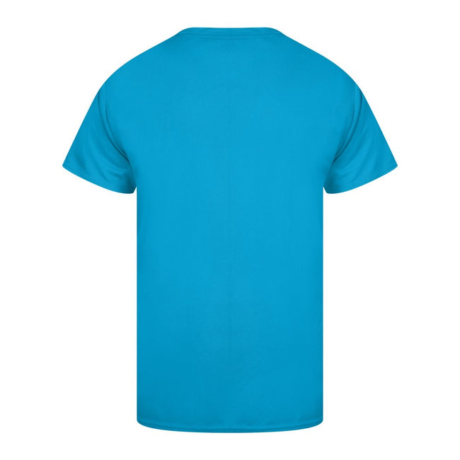 Sapphire Blue - Back - Casual Classics Mens Original Tech T-Shirt