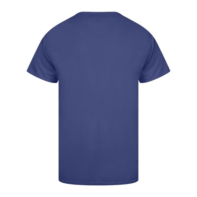 Royal Blue - Back - Casual Classics Mens Original Tech T-Shirt