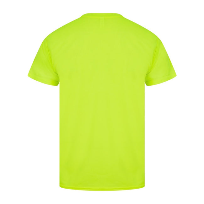 Lime - Back - Casual Classics Mens Original Tech T-Shirt