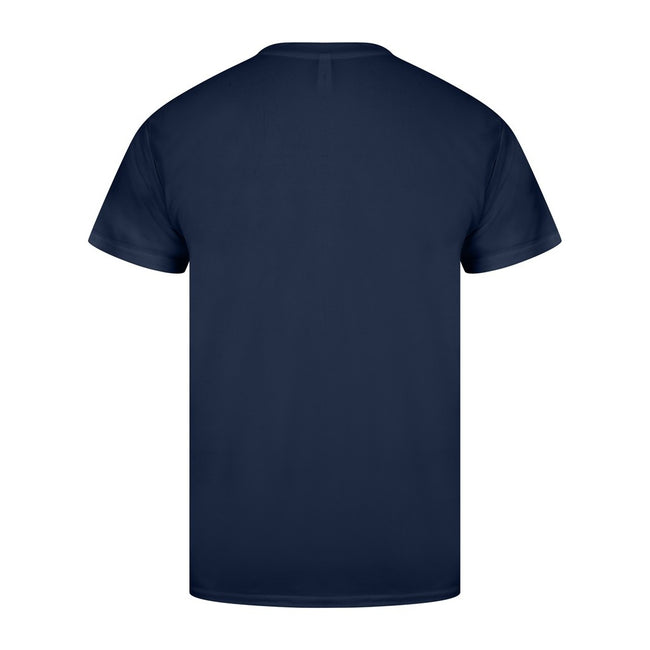Navy - Back - Casual Classics Mens Original Tech T-Shirt