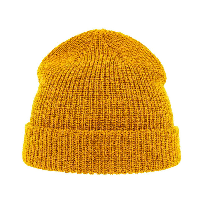 Yellow - Back - Atlantis Woolly Wool Blend Beanie