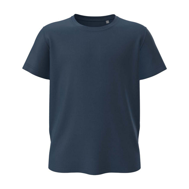 Navy - Front - Stedman Childrens-Kids Sports Active T-Shirt