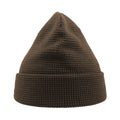 Dove Grey - Side - Atlantis Blog Waffle Beanie
