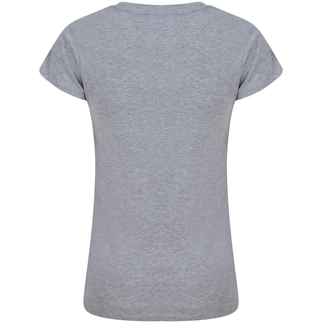 Heather - Side - Casual Classic Womens-Ladies T-Shirt