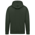 Forest Green - Back - Casual Classics Mens Ringspun Cotton Hoodie