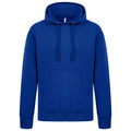 Royal Blue - Front - Casual Classics Mens Ringspun Cotton Hoodie