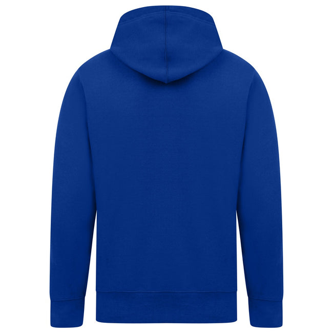 Royal Blue - Back - Casual Classics Mens Ringspun Cotton Hoodie