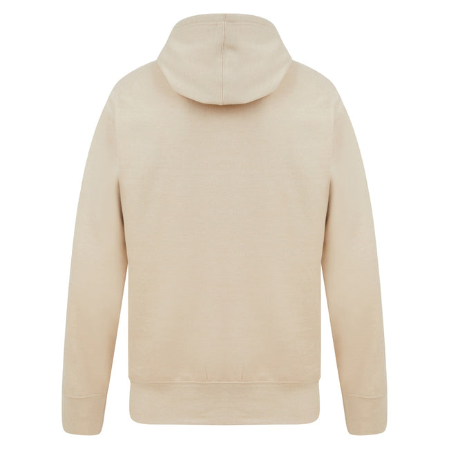 Sand - Back - Casual Classics Mens Ringspun Cotton Hoodie