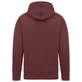 Maroon - Back - Casual Classics Mens Ringspun Cotton Hoodie