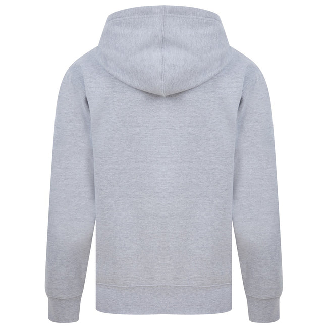 Sports Grey - Back - Casual Classics Mens Ringspun Cotton Hoodie