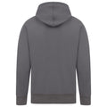 Charcoal - Back - Casual Classics Mens Ringspun Cotton Hoodie