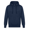 Dark Royal - Front - Casual Classics Mens Ringspun Cotton Hoodie