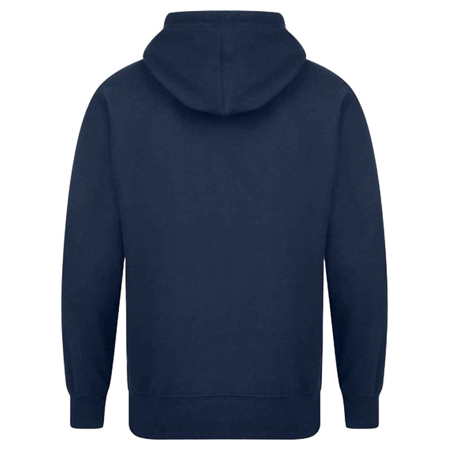 Dark Royal - Back - Casual Classics Mens Ringspun Cotton Hoodie