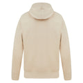 Ecru - Back - Casual Classics Mens Ringspun Cotton Hoodie