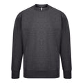 Dark Heather - Front - Casual Classics Mens Sweatshirt