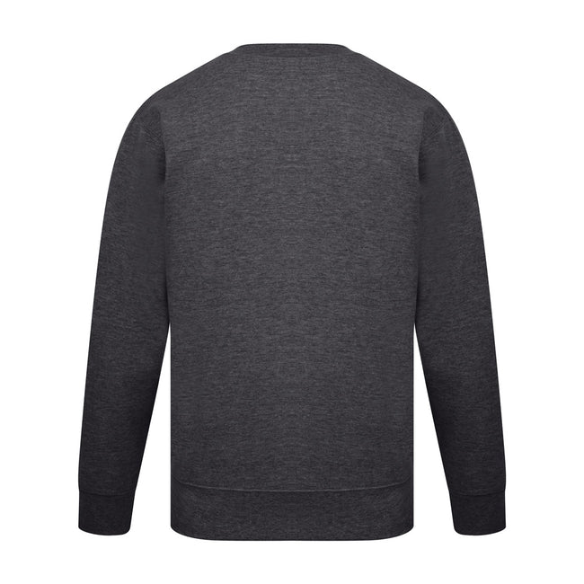 Dark Heather - Side - Casual Classics Mens Sweatshirt