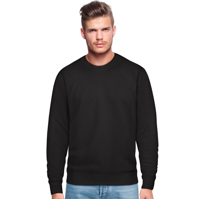 Black - Back - Casual Classics Mens Sweatshirt