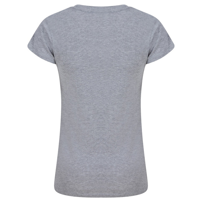 Heather - Side - Casual Classics Womens-Ladies Heather T-Shirt